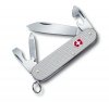 Scyzoryk Victorinox Cadet - 9 funkcji, otwieracz do puszek, śrubokręt, nóż składany do outdooru - 84 mm - Srebrny